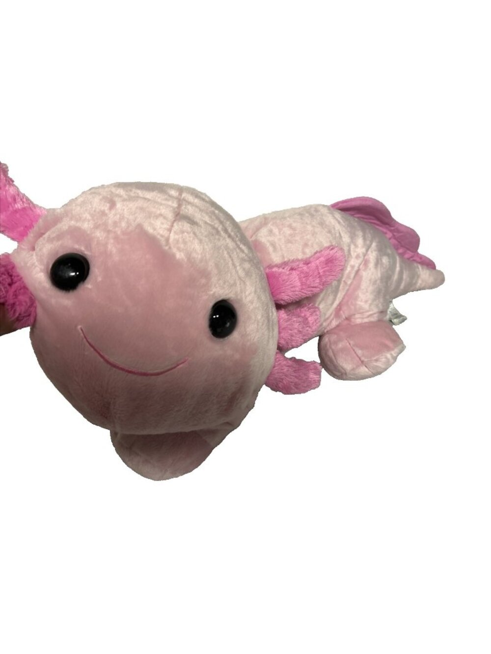 Build A Bear Jumbo Axolotl Plush Pink BAB 36"